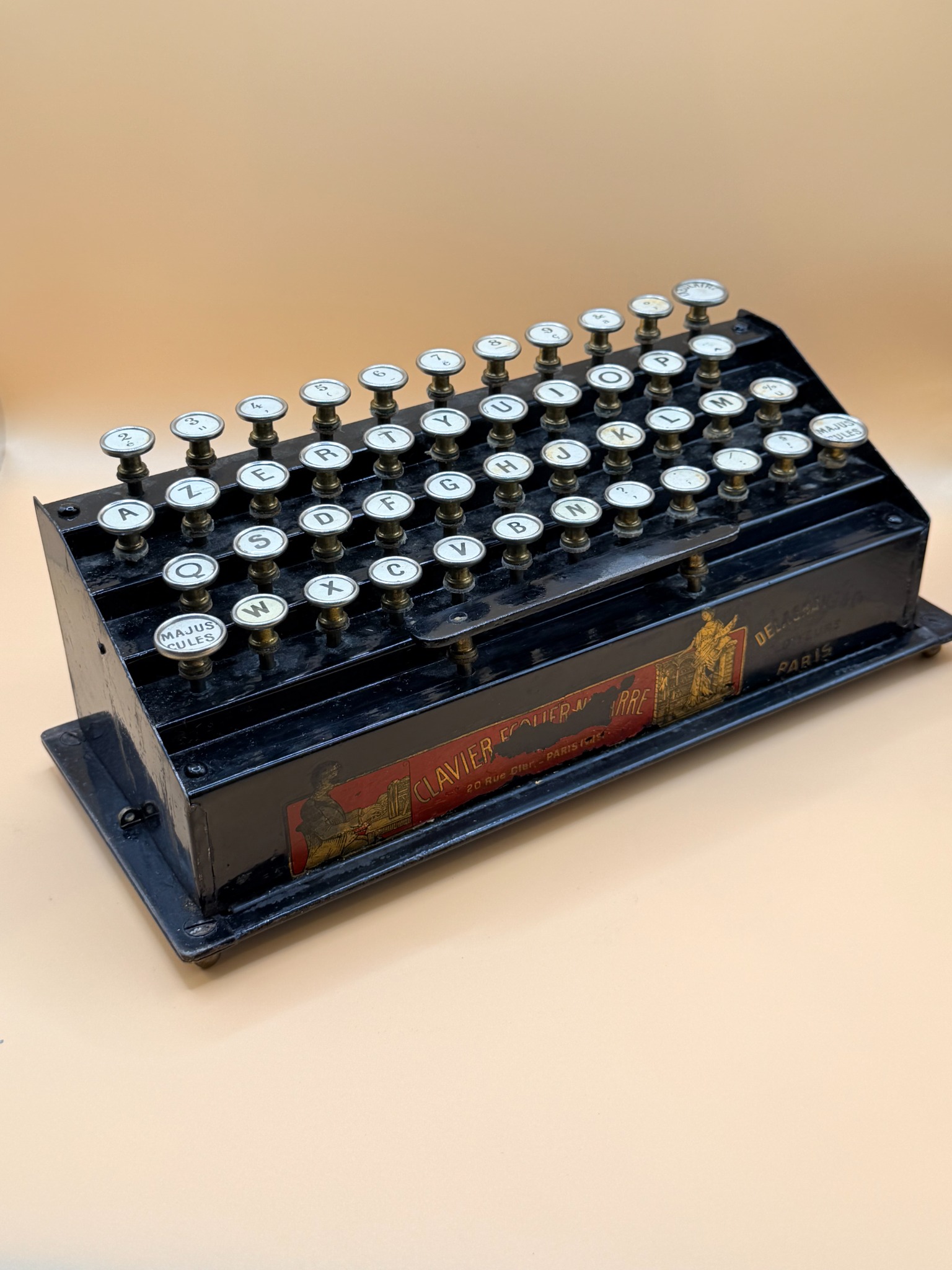Clavier Écolier Navarre, vista frontal