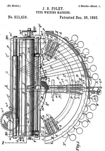 Patent de James Samuel Foley